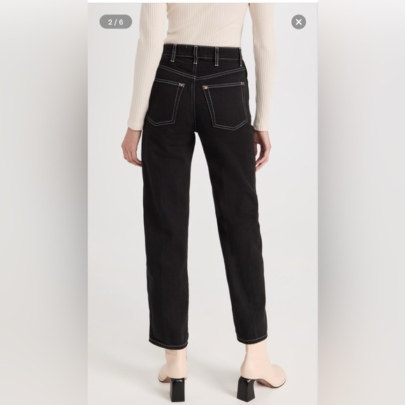 Reformation Cowboy High Rise Straight Jeans - Picture 3 of 11